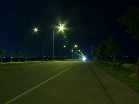 Light,Street,Dark,Light,Starの写真素材