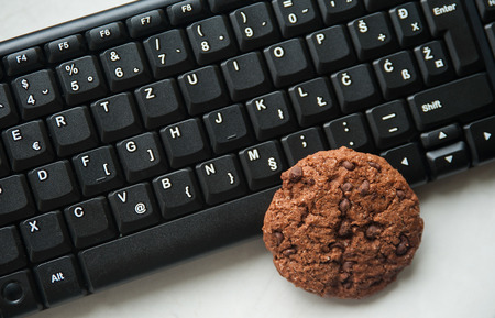 Internet cookies, conceptの写真素材