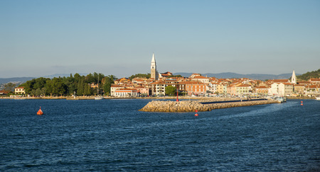 Izola town, adriatic coast, Sloveniaの写真素材