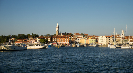 Izola town, adriatic coast, Sloveniaの写真素材