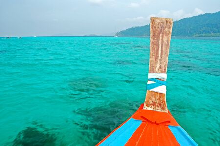 Boat in Lake Thailandの写真素材