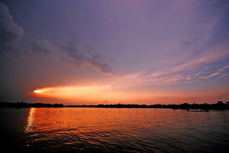 Tapee river , Suratthanee , Thailand の写真素材