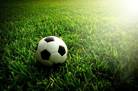 football green grass ball stadium football field game sport background for designの写真素材