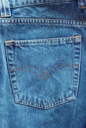 Pocket Jean Backgrounds Textureの写真素材