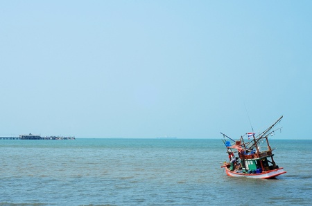 Fishing boat in Thailandのeditorial素材