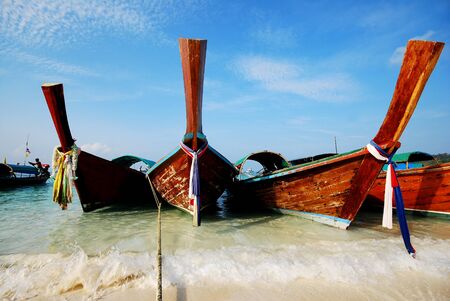 Boat on the Sea , South of Thailandの写真素材