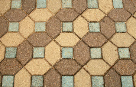 Brick and tile patternの写真素材