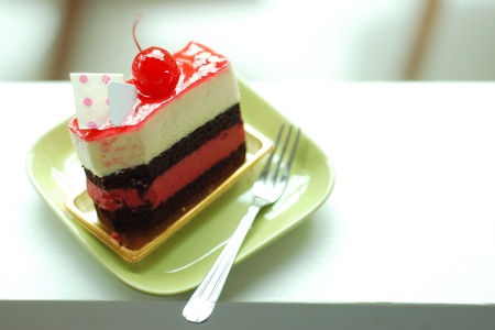 Red Sweety Cake の写真素材