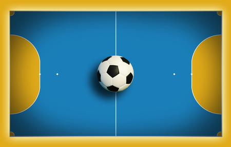 Soccer ball football sport for play game and for text and message designの写真素材
