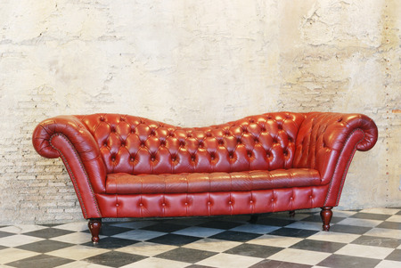 Sofa vintage background for vintage interior designの写真素材