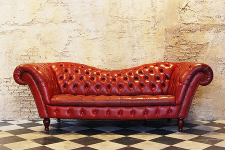 Sofa vintage background for vintage interior designの写真素材