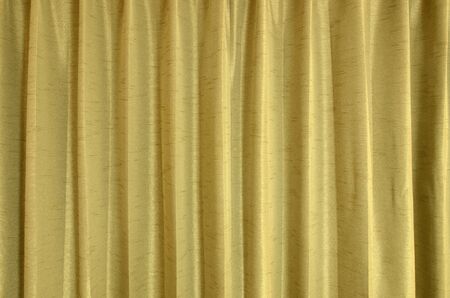 Gold curtain texture background with space for designの写真素材