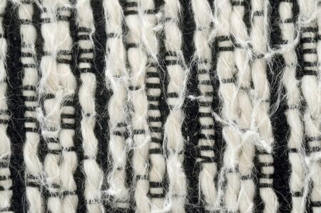 Cotton black and white background for designの写真素材