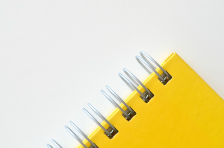 Books on the white table for background and text designの写真素材