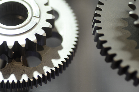 Gear metal parts for automotive and industryの写真素材
