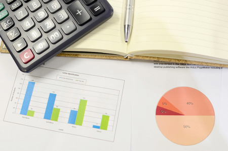 Office equipment for officer and business concept and designの写真素材