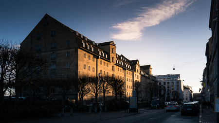 Copenhagen downtown , denmark ,cityscape backgroundのeditorial素材