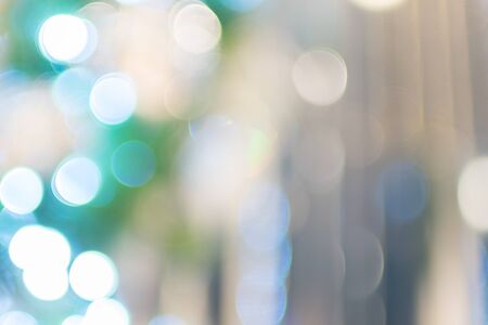 Bokeh and circle light background,Christmas lights defocused backgroundの写真素材