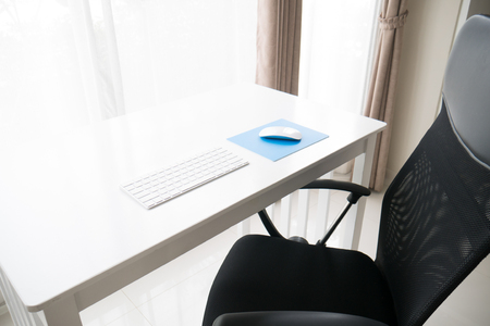 Desk for working spaceの写真素材