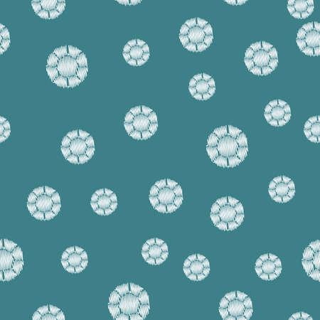 Seamless pattern with jewels. Endless texture for your design.のイラスト素材