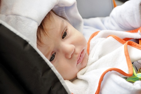 Portrait babyの写真素材