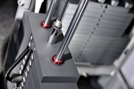 Part of sports exercise machineの写真素材