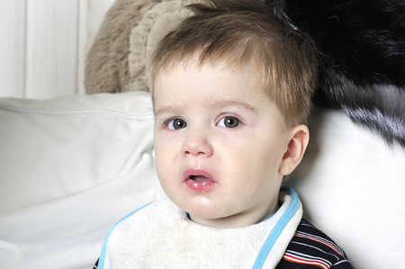 Baby portraitの写真素材
