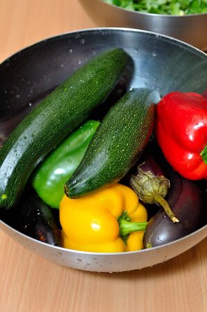 Vegetables in a bowlの写真素材