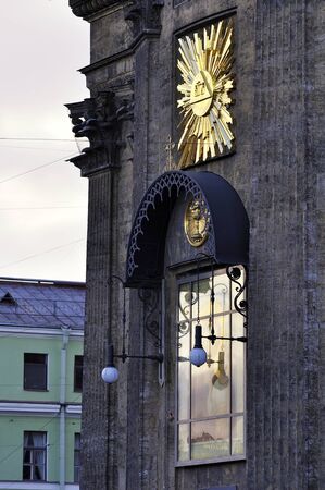 Detail of Kazan Cathedral, St. Petersburg, Russiaの写真素材