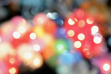 Colorful background blurring