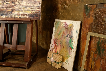 Workplace artists workshopの写真素材