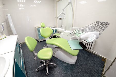 Stomatology interior of dental clinicの写真素材