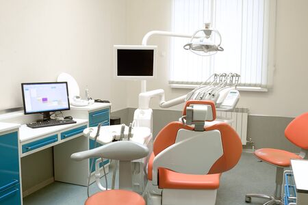 Stomatology interior of dental clinicの写真素材