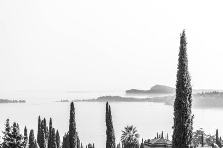 Vittoriale of D'Annunzio, Gardone Rivieraの写真素材