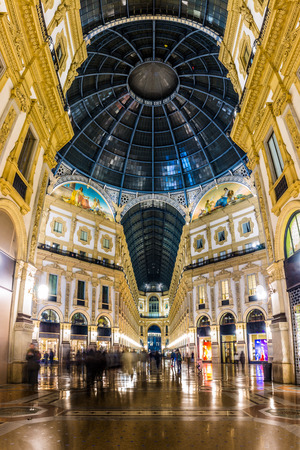 Vittorio Emanuele Gallery, Milanのeditorial素材