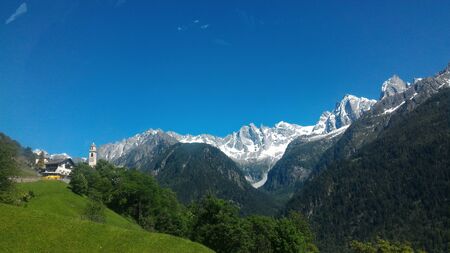 Great scenery in Switzerlandの写真素材