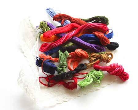 Embroidery threadの写真素材
