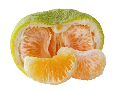 Jamaican tangelo ugli ugly fruit hybrid of orange grapefruit and tangerine の写真素材