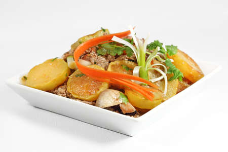 Stir Fry Beef and Potatoes Vietnamese cuisineの写真素材