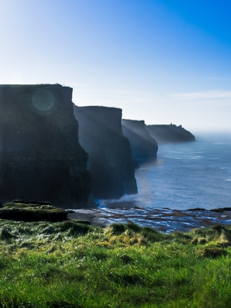 Cliffs of Moher in County Clare, Irelandの写真素材