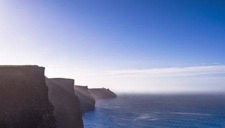 Cliffs of Moher in County Clare, Irelandの写真素材