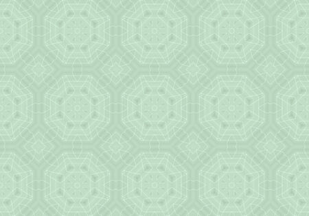 Ethnic pattern. Abstract kaleidoscope fabric design textureの写真素材