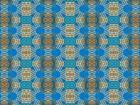 Ethnic pattern. Abstract kaleidoscope fabric design texture
