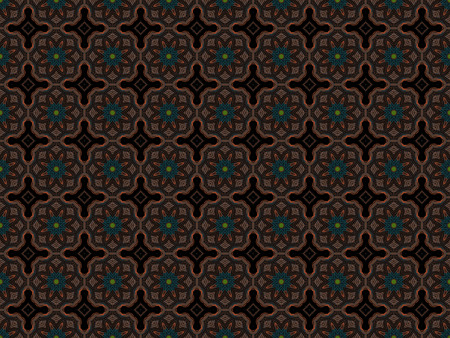 Ethnic pattern. Abstract kaleidoscope fabric design textureの写真素材