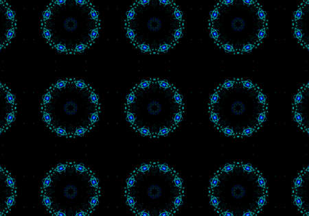 Ethnic pattern. Abstract kaleidoscope fabric design texture