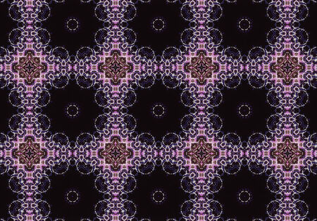 Ethnic pattern. Abstract kaleidoscope fabric design texture