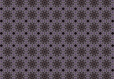 Ethnic pattern. Abstract kaleidoscope fabric design texture
