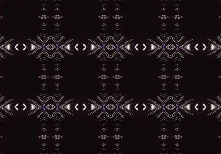 Ethnic pattern. Abstract kaleidoscope fabric design texture