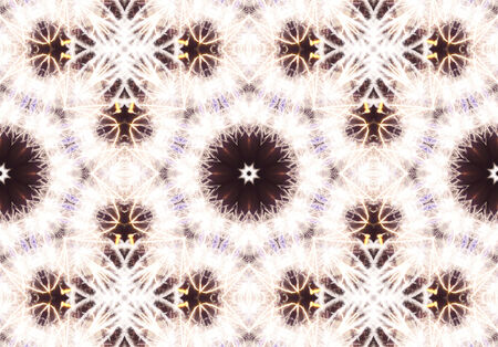 Ethnic pattern. Abstract kaleidoscope fabric design texture