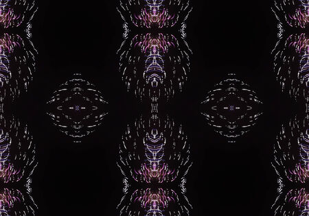 Ethnic pattern. Abstract kaleidoscope fabric design texture